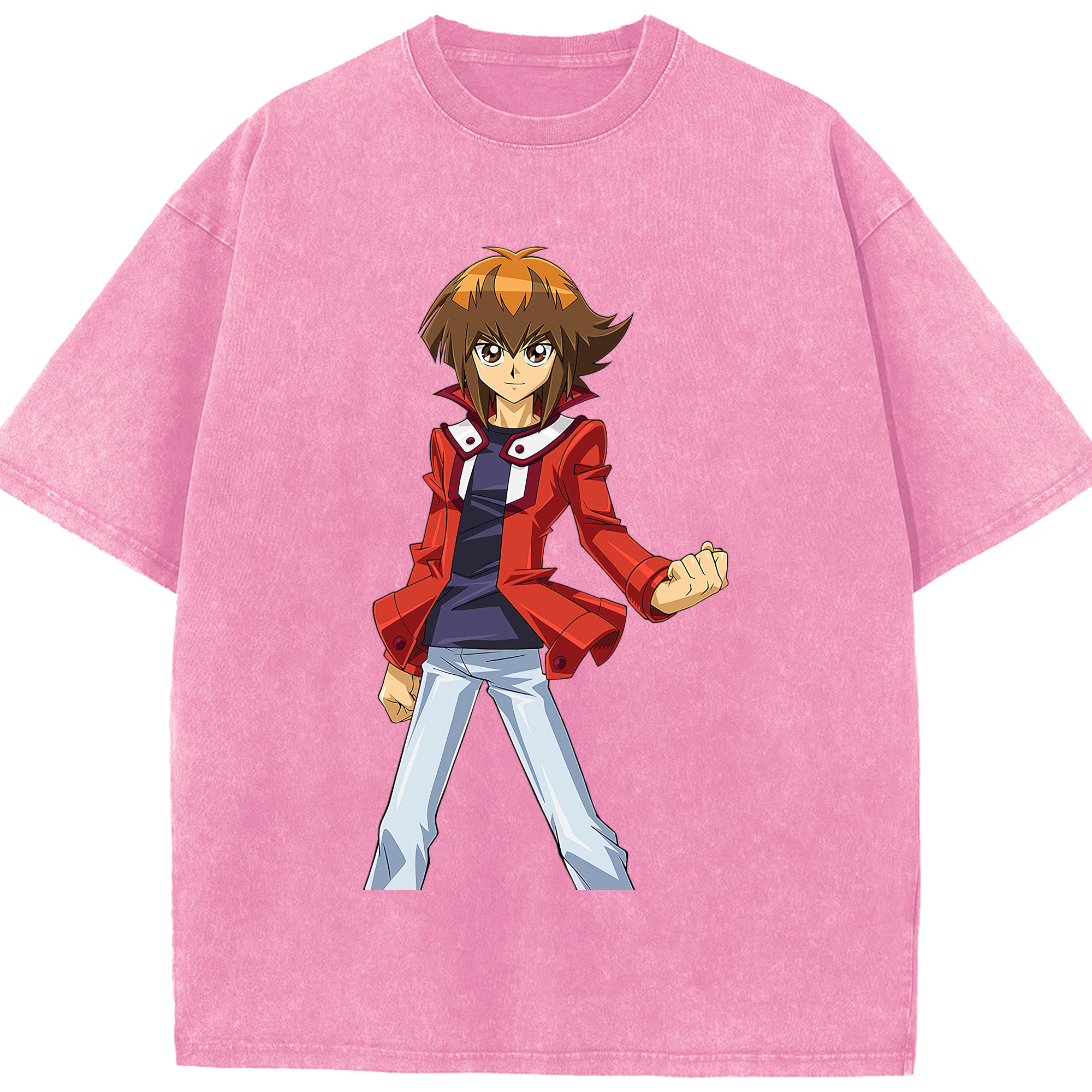 （画像用） 遊☆戯☆王 Yu-Gi-Oh! 綿100% ヴィンテージ風 半袖Tシャツ（フロントプリント）